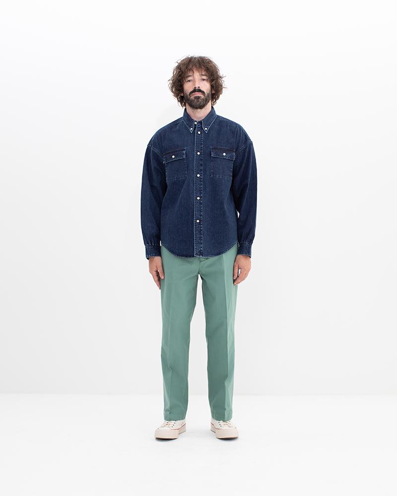 SS PALMER B.D. SHIRT DMGD | Visvim Official North American Web Store